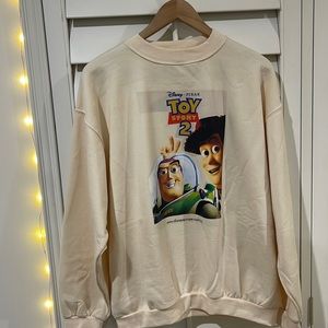 vintage toy story two promo crewneck neck men’s XL
